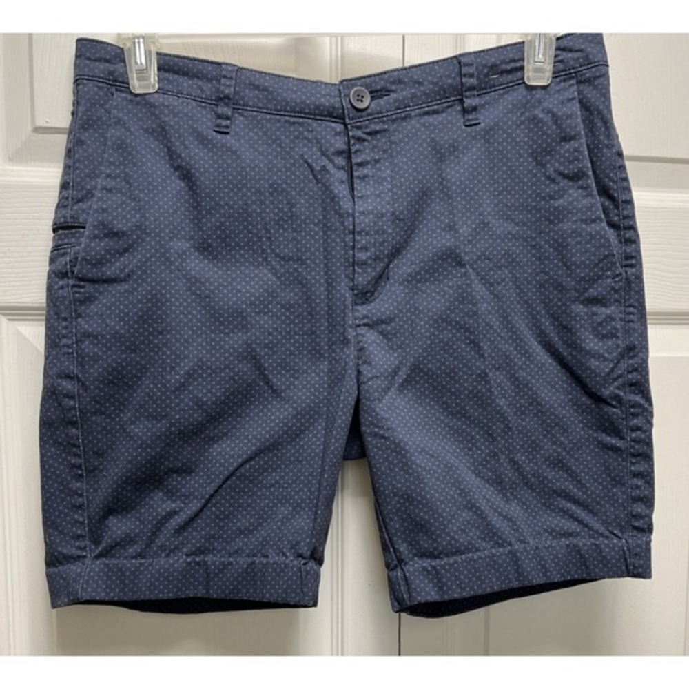 JOE‎ Joseph Abboud Navy Blue + Print Shorts Mens Sz 34x7 "